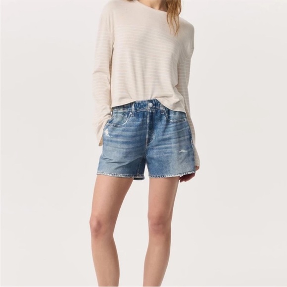 RAG & BONE Miramar 100% Cotton Terry Walking Shorts Large - Picture 4 of 14